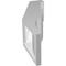 Ekena Millwork 3 1/2-in. W x 6-in. D x 14-in. H Funston Architectural Grade PVC Knee Brace BRCP035X06X14FST - alternate 4
